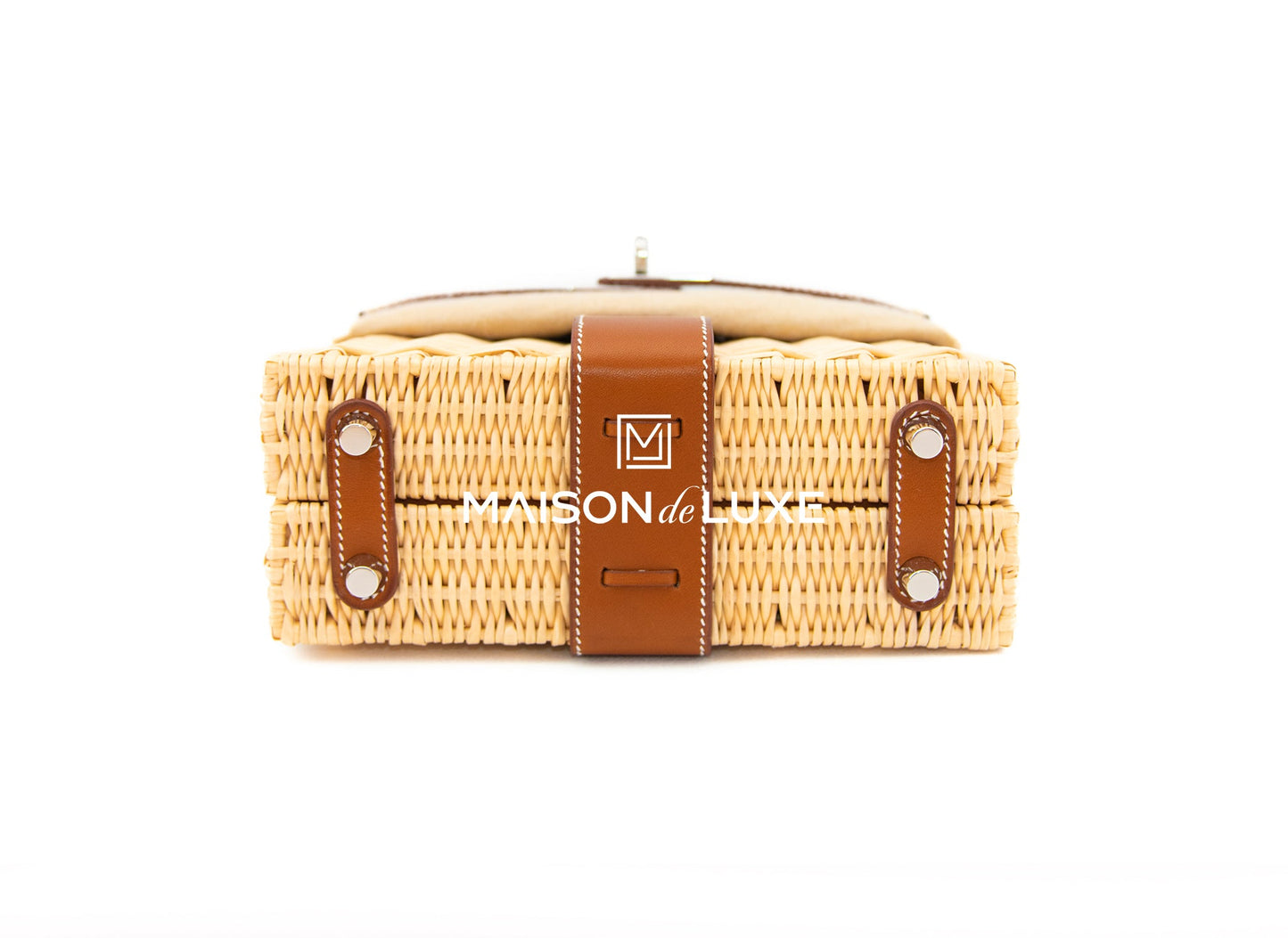 Hermes Kelly Picnic Mini Fauve Handbag