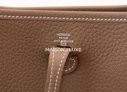 Hermes Evelyne TPM 16 Etoupe Handbag