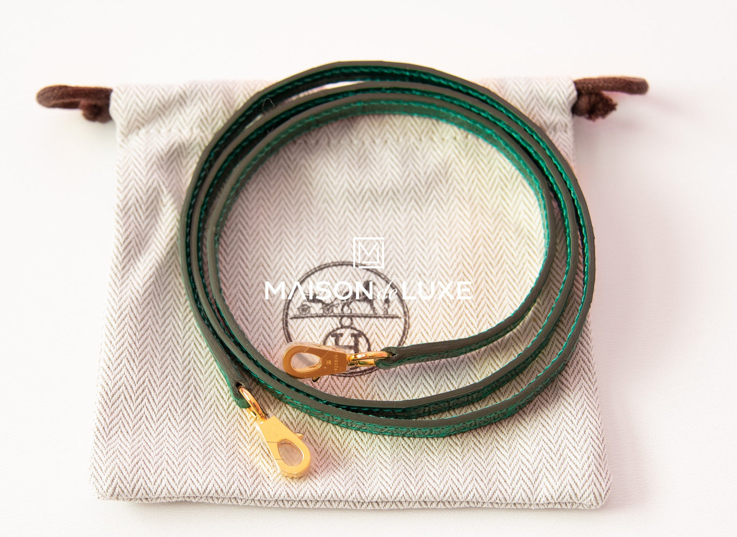 Hermes Mini Kelly II 20 Vert Emeraude Shiny Alligator