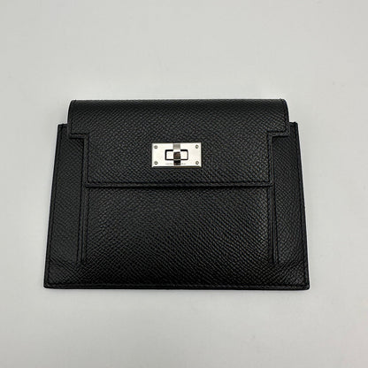 Portefeuille compact Kelly Pocket noir