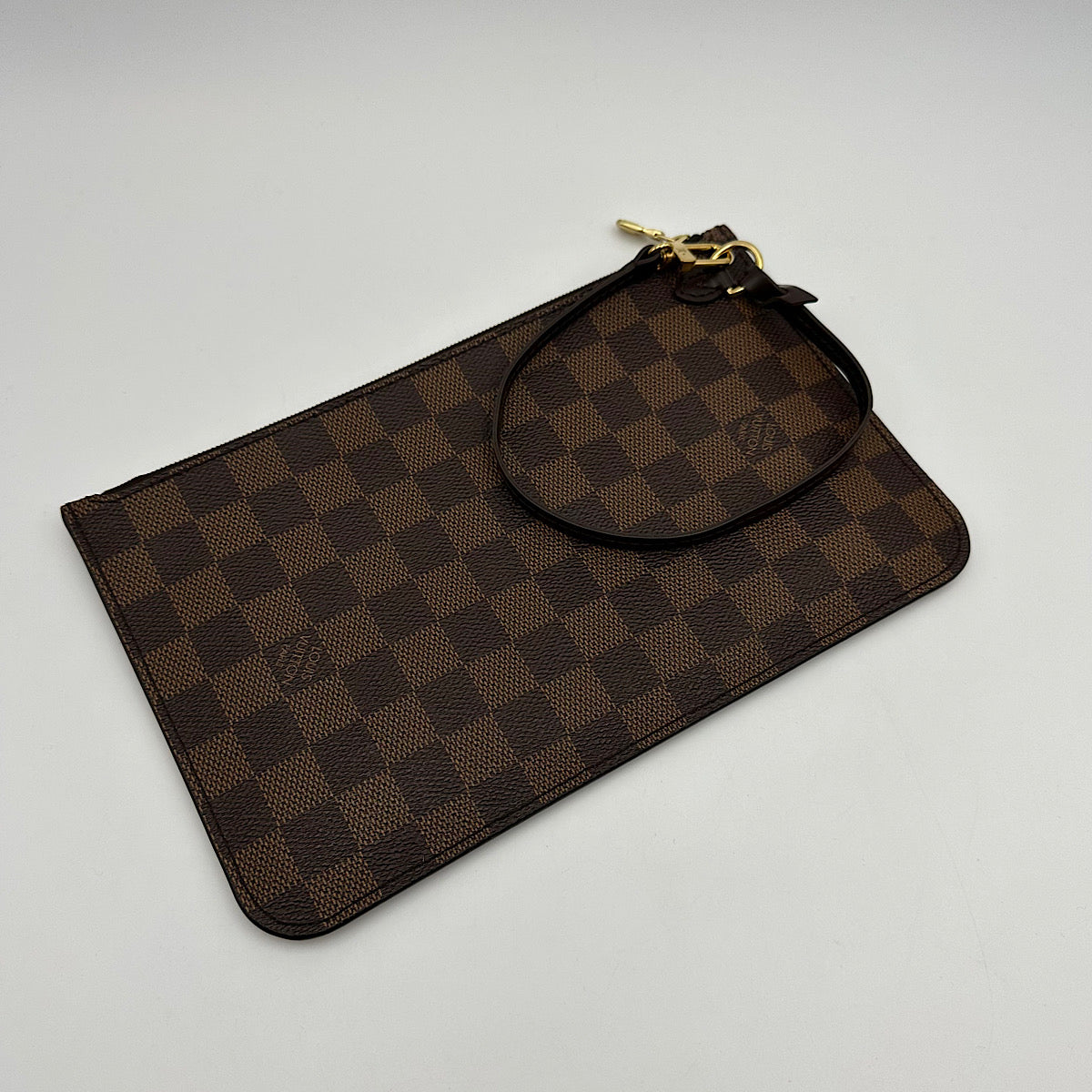 Pochette Neverfull damier ébène