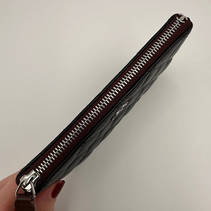 Petite pochette zippée classique