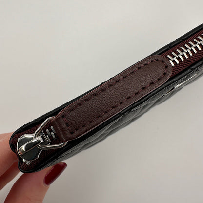 Petite pochette zippée classique