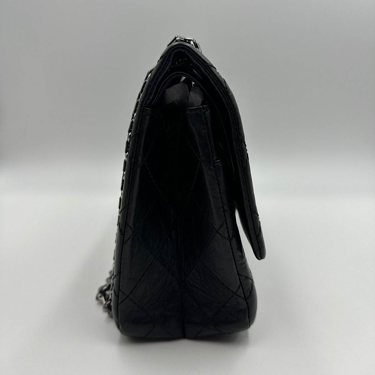 2.55 28 cm veau vieilli noir