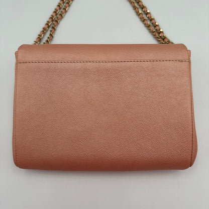 Mini sac à rabat chanel rose