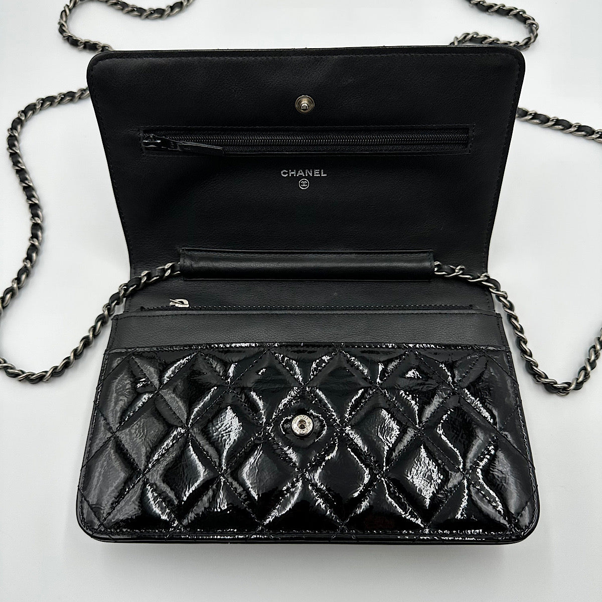 Wallet on chain 2.55 cuir verni