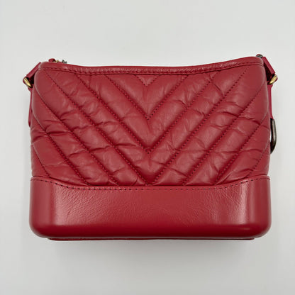 Petit sac Gabrielle veau vieilli rose