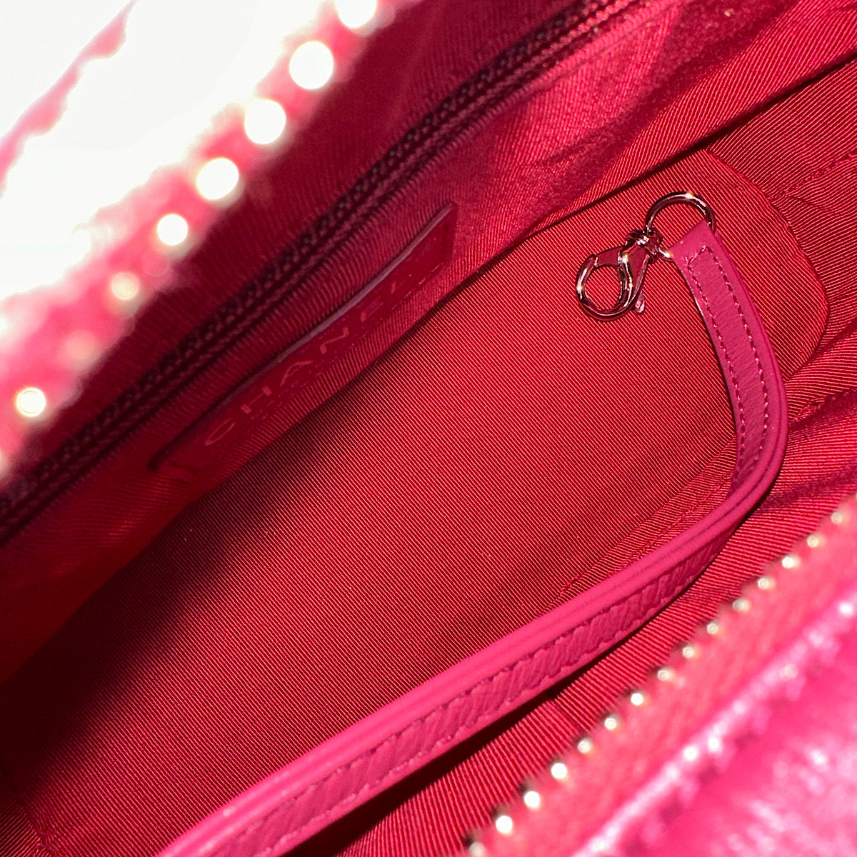 Petit sac Gabrielle veau vieilli rose